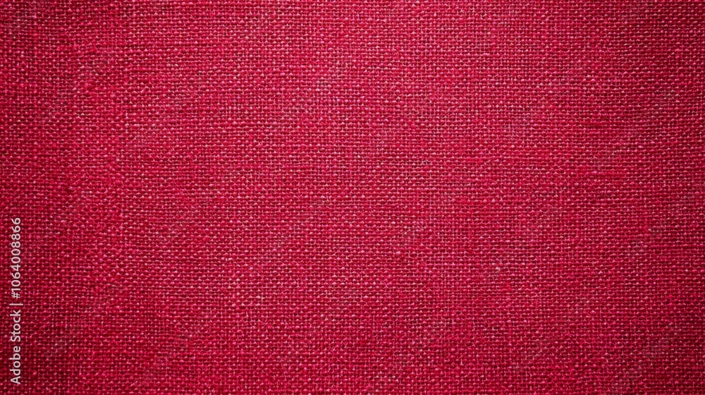 Fototapeta premium A textured red fabric background, showcasing a rich color and subtle details that enhance its visual appeal.