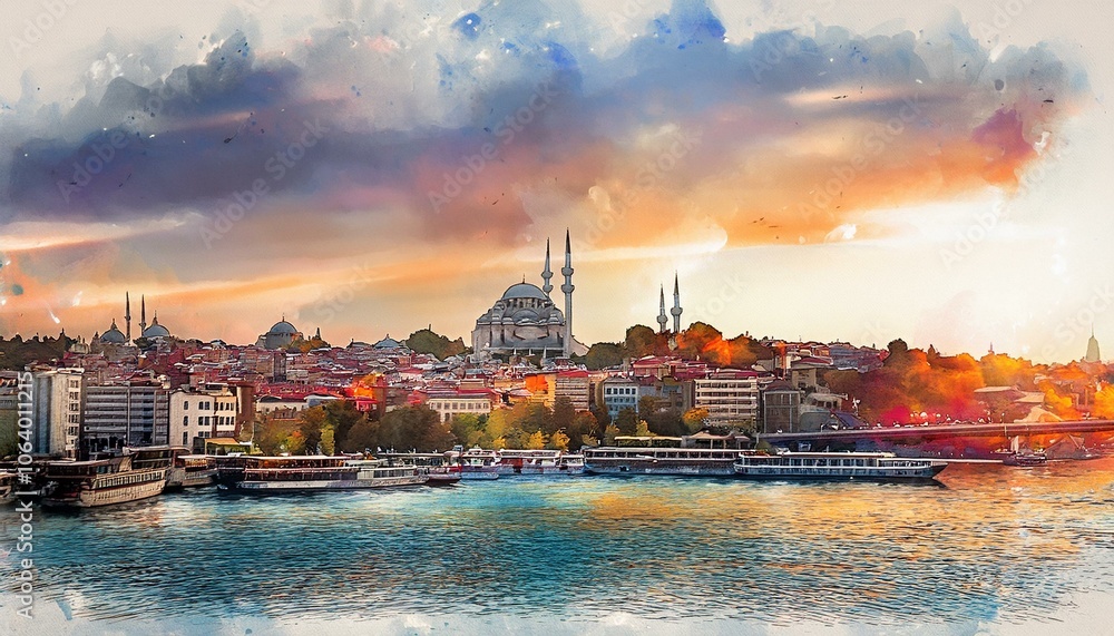 Naklejka premium istanbul