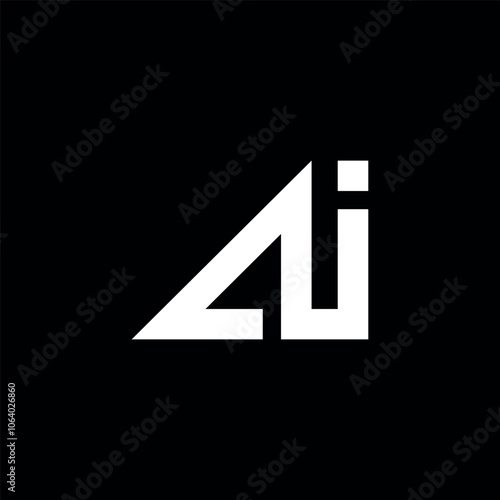 Letter Ai Logo icon design, Modern, Minimalist, Luxury Logo Design