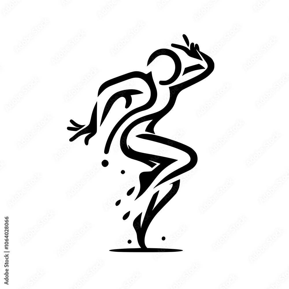 Black and White Vector Silhouettes of Dancers in Aesthetic and Dynamic Poses – Minimalist Art for Motion and Expression Black and White Vector Silhouettes of Dancers in Aesthetic and Dynamic Poses – Minimalist Art for Motion and Expression