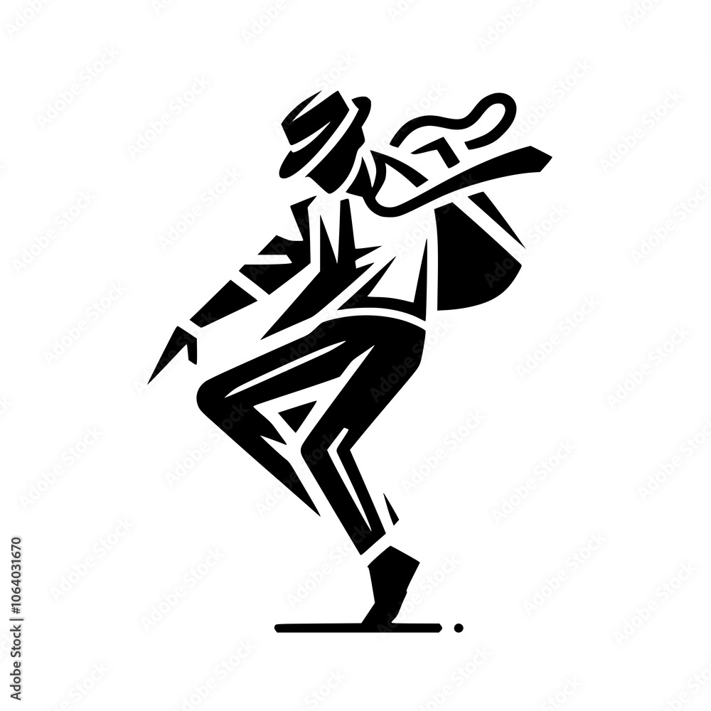 Black and White Vector Silhouettes of Dancers in Aesthetic and Dynamic Poses – Minimalist Art for Motion and Expression Black and White Vector Silhouettes of Dancers in Aesthetic and Dynamic Poses – Minimalist Art for Motion and Expression
