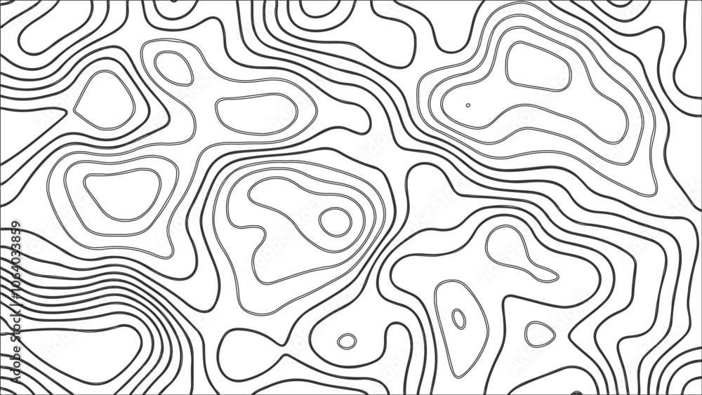 Topography vector background, banner. Imitation of a geographical map, contour lines. Modern design with topographic wavy pattern design.paper texture Imitation of a geographical map shades Topography vector background, banner. Imitation of a geographical map, contour lines. Modern design with topographic wavy pattern design.paper texture Imitation of a geographical map shades