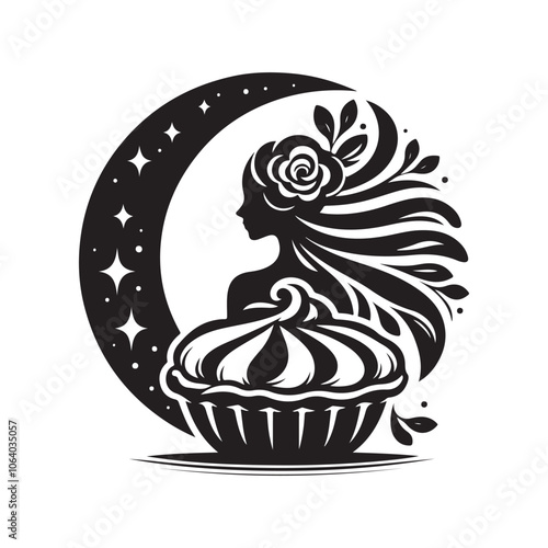 Tasty Pies Silhouette Vectors for Bakery and Dessert Designs