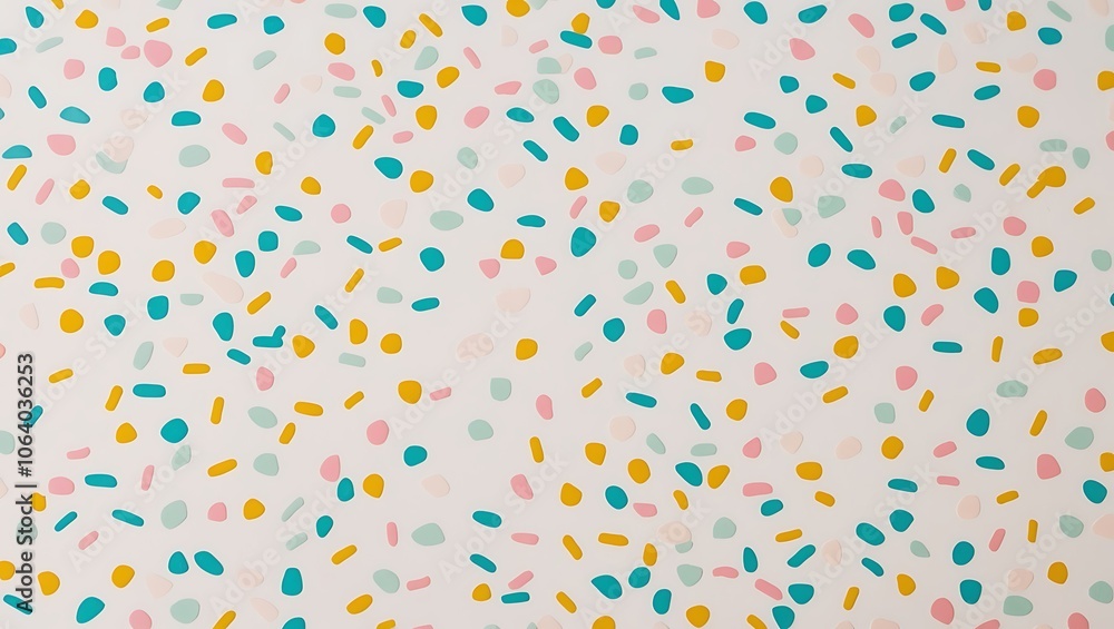 Abstract confetti background. Generative Ai. Abstract confetti background. Generative Ai.