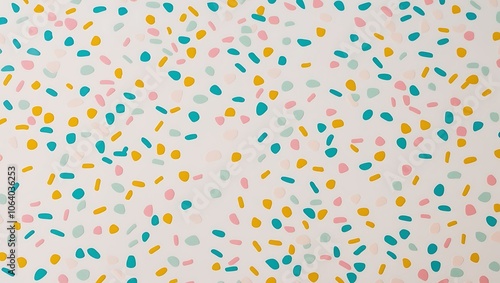 Abstract confetti background. Generative Ai.