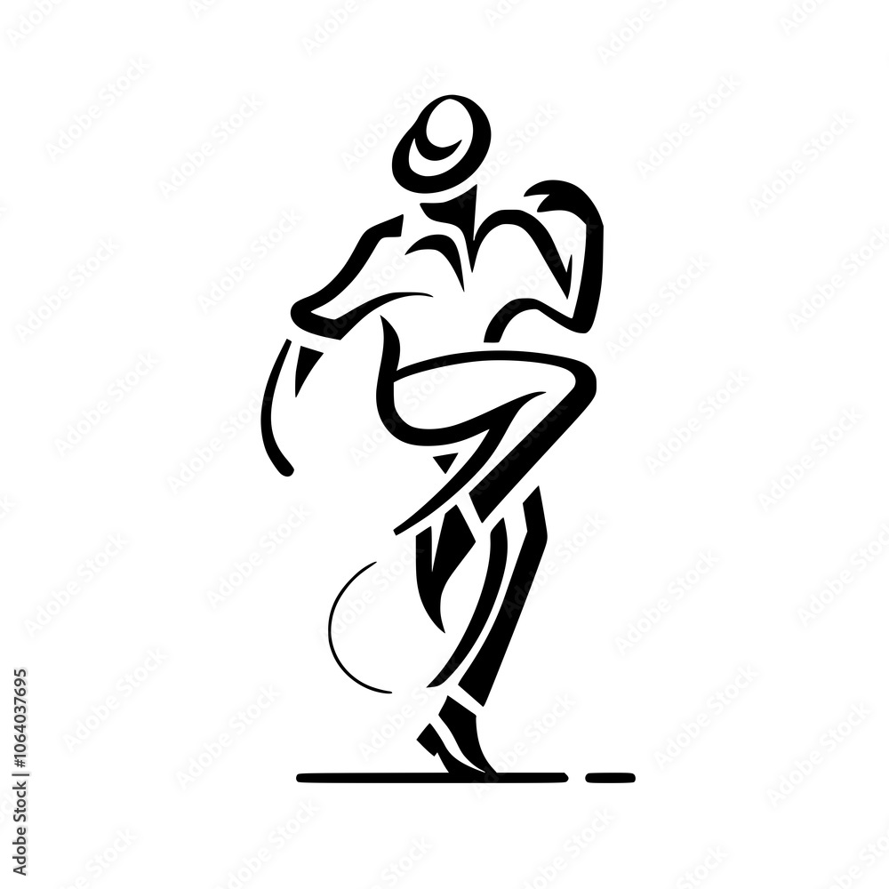 Black and White Vector Silhouettes of Dancers in Aesthetic and Dynamic Poses – Minimalist Art for Motion and Expression Black and White Vector Silhouettes of Dancers in Aesthetic and Dynamic Poses – Minimalist Art for Motion and Expression