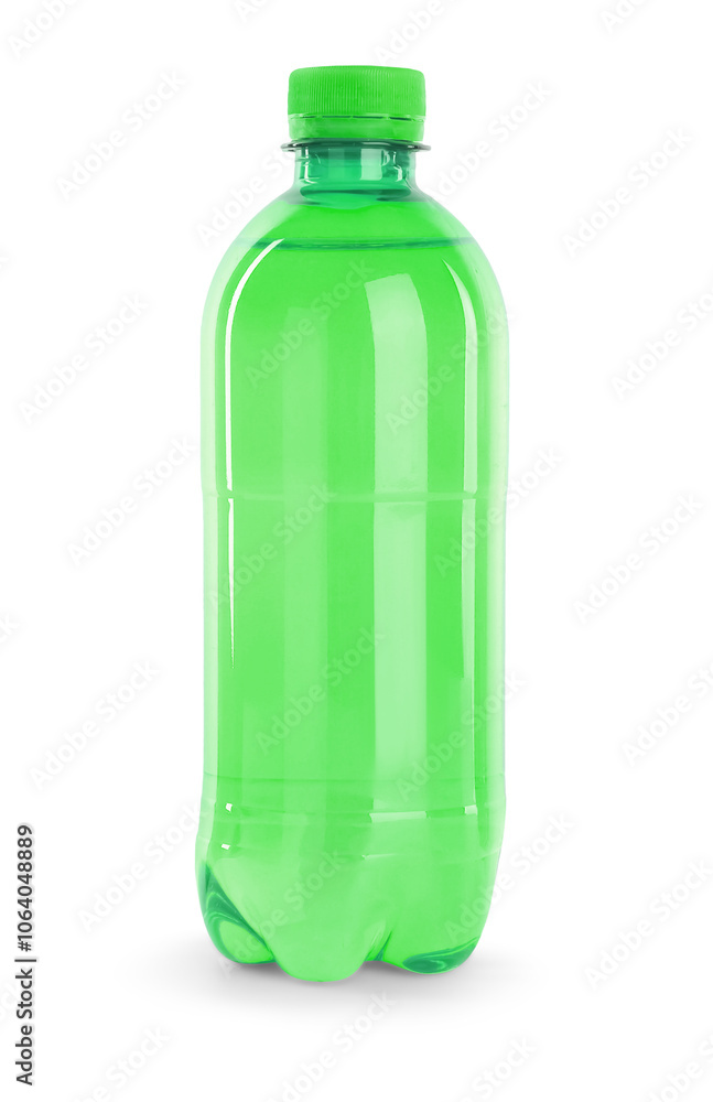 Plastic bottle of water isolated on white Plastic bottle of water isolated on white