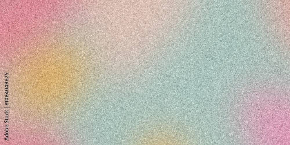 Colorful grainy gradient background blending pink, yellow, and blue hues Colorful grainy gradient background blending pink, yellow, and blue hues