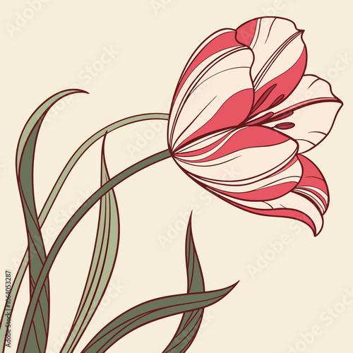 floral background with flowers