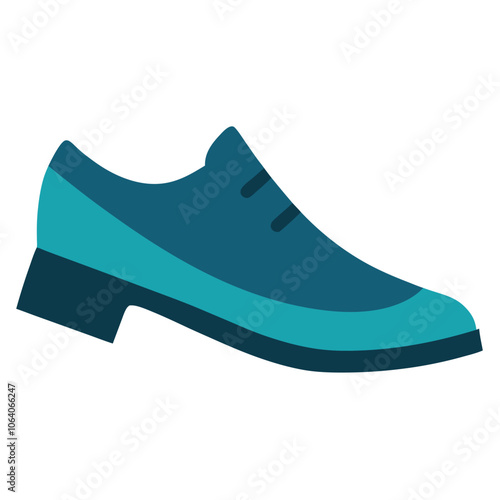 jeans shoes vector art illustration isolated white background