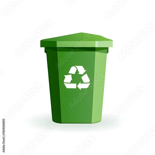 Recycling Symbol sustanability Ecology Icon Eco-friendly enviroment Logo Waste management Trash Can