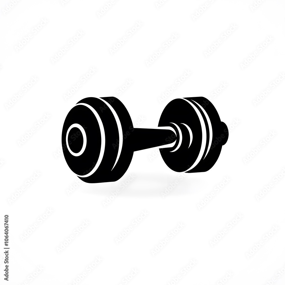 Simple Dumbell weightlifting Gym Lifting Sports Training Fitness icon logo Symbol Simple Dumbell weightlifting Gym Lifting Sports Training Fitness icon logo Symbol