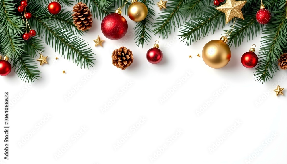 Christmas wreath with glowing Christmas lights. Christmas tree decoration. Holiday fir tree garland. Christmas wreath with glowing Christmas lights. Christmas tree decoration. Holiday fir tree garland.