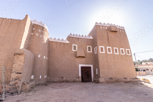 Fort (Ibn Rumman Palace) in Tayma, Saudi Arabia photo