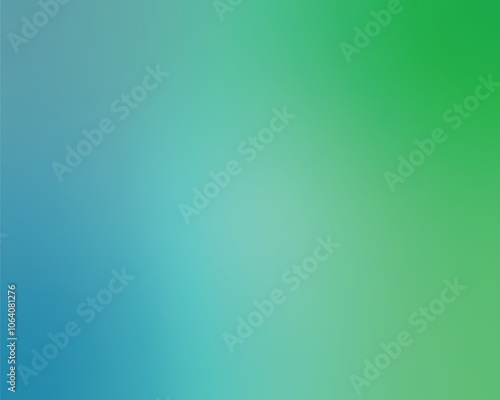 Elegant Green And Blue Gradient Color Background For Versatile Design