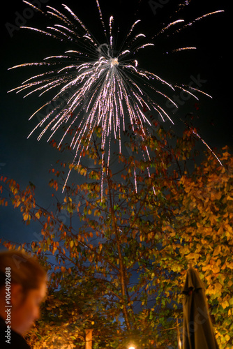 Fireworks display on Bonfire Night