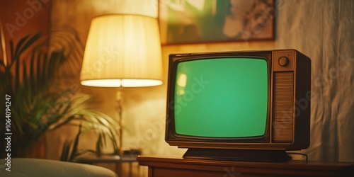 Vintage Retro CRT Television