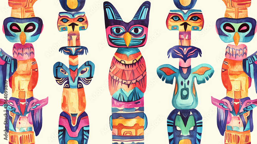pattern with rabbits pattern with rabbits