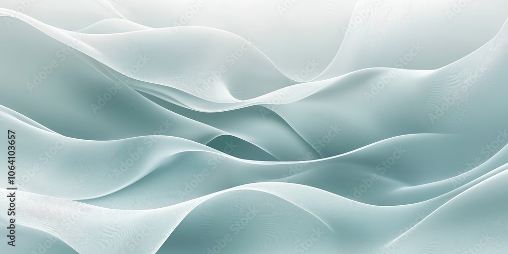 Obraz premium Abstract background forming soft waves with pastel colors