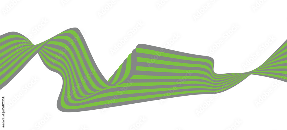 Abstract curve wave stripe lines , Dynamic 3D line wave art, Line Art with Optical Illusion Abstract curve wave stripe lines , Dynamic 3D line wave art, Line Art with Optical Illusion