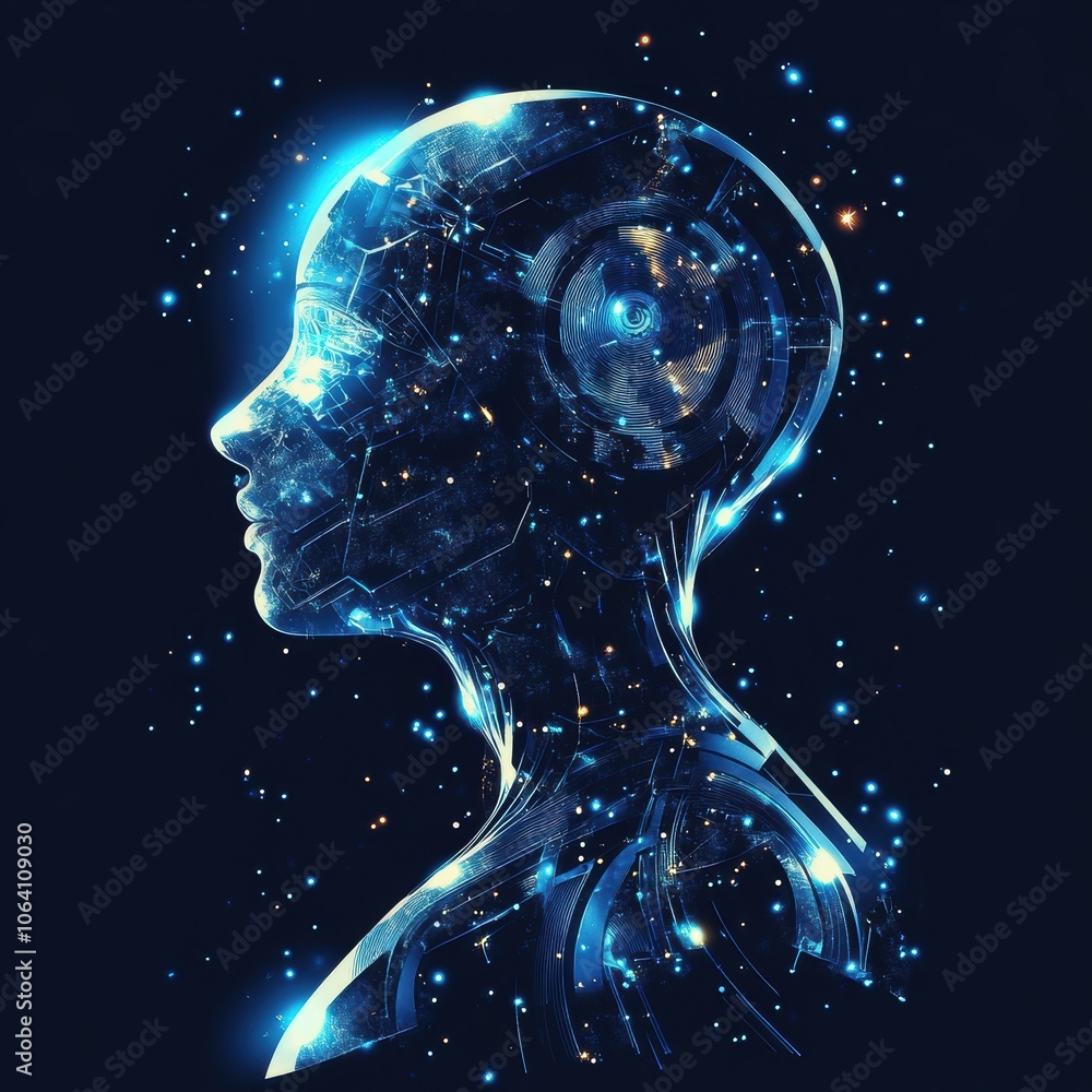 The evolution of artificial intelligence logos reflecting modern technology and futuristic ideas The evolution of artificial intelligence logos reflecting modern technology and futuristic ideas