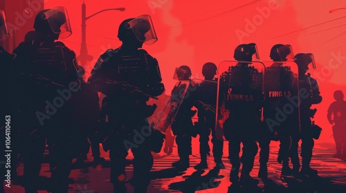 Police Response to Protest with Excessive Force
