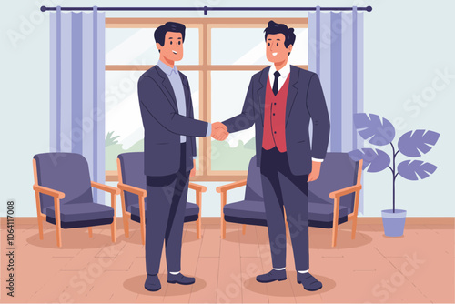 Business Man shaking hands