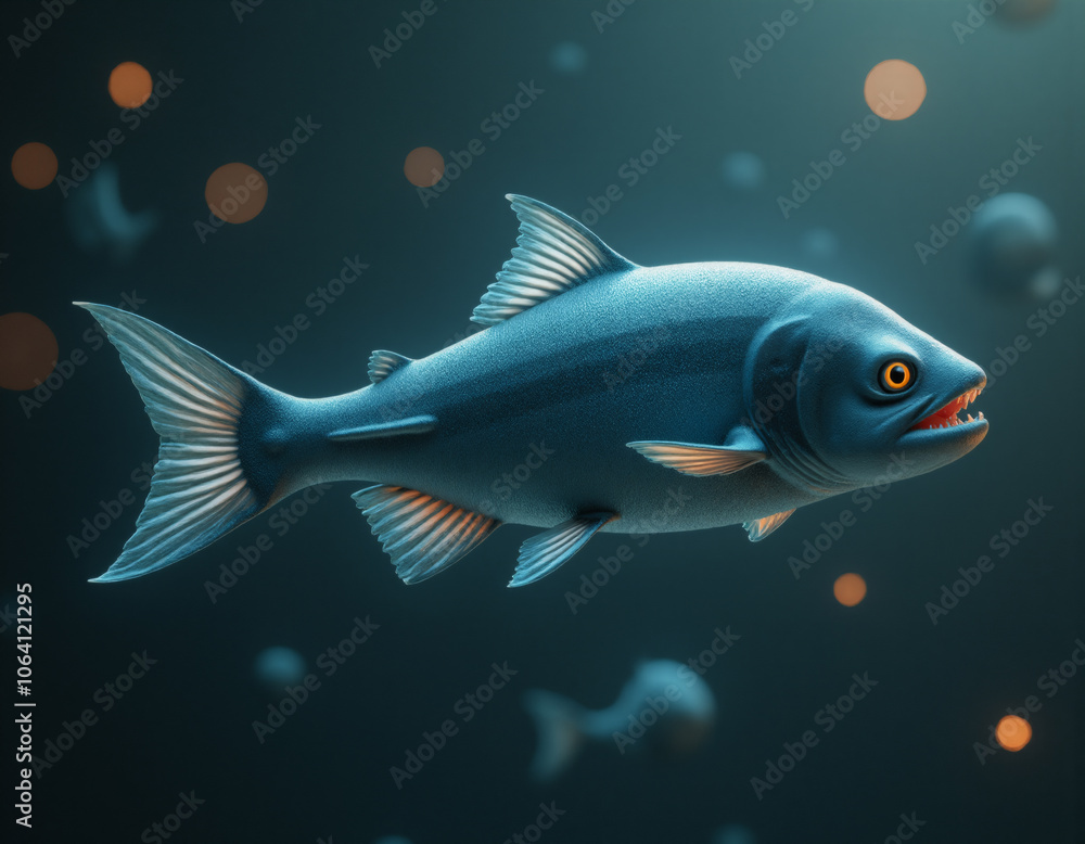 fish concept. Generative ai. fish concept. Generative ai.