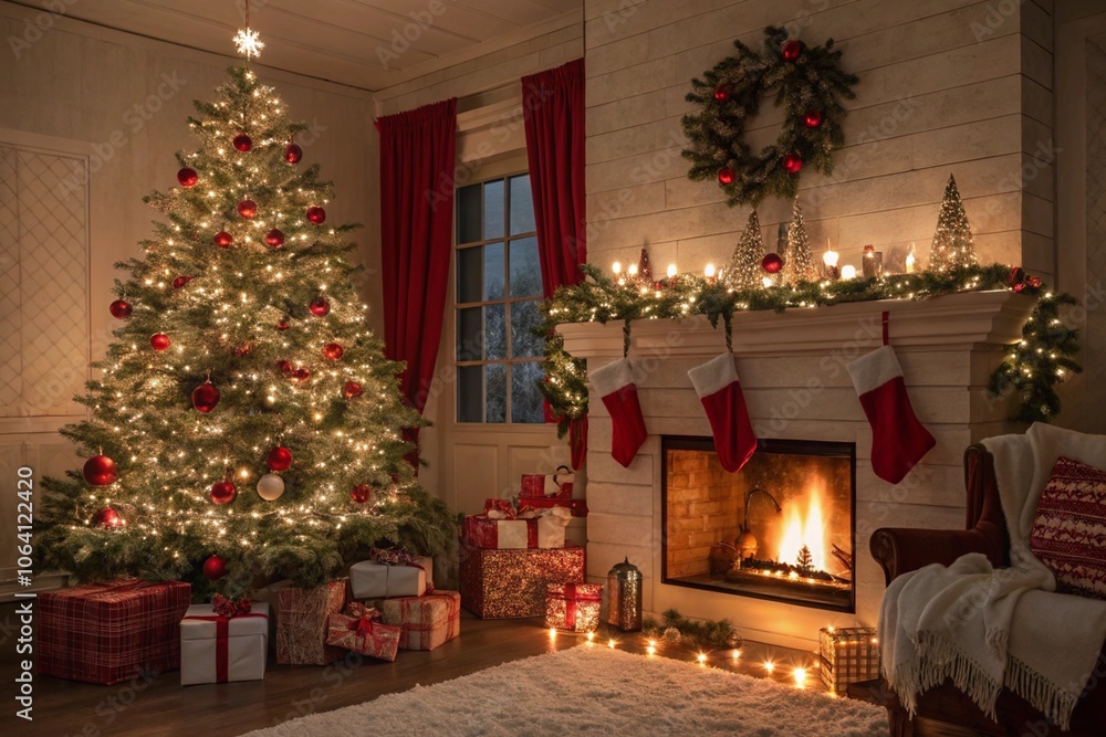 Interior Christmas Décor Trends for a Warm, Red-Themed Season Interior Christmas Décor Trends for a Warm, Red-Themed Season