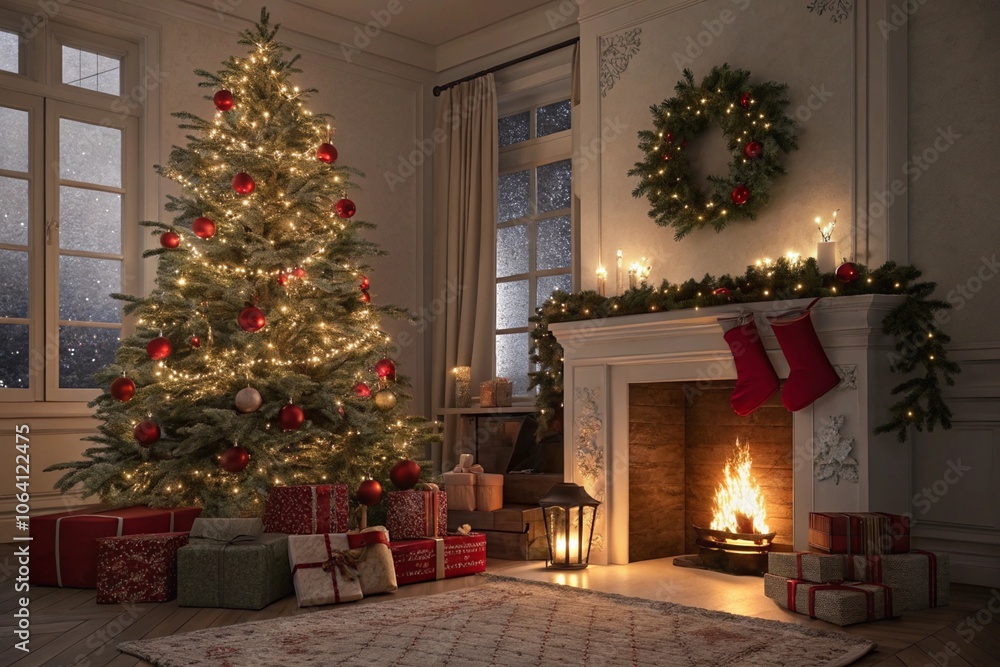 Interior Christmas Décor Trends for a Warm, Red-Themed Season Interior Christmas Décor Trends for a Warm, Red-Themed Season