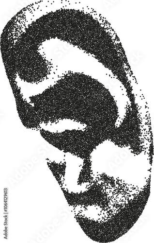 Ear Grain Texture Collage
