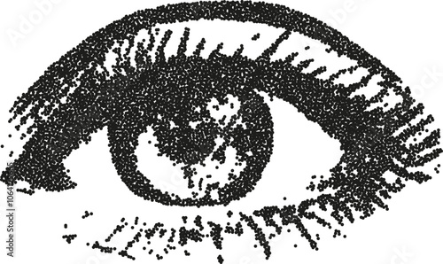 Eyes Grunge Texture