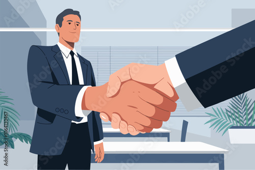 Business Man shaking hands