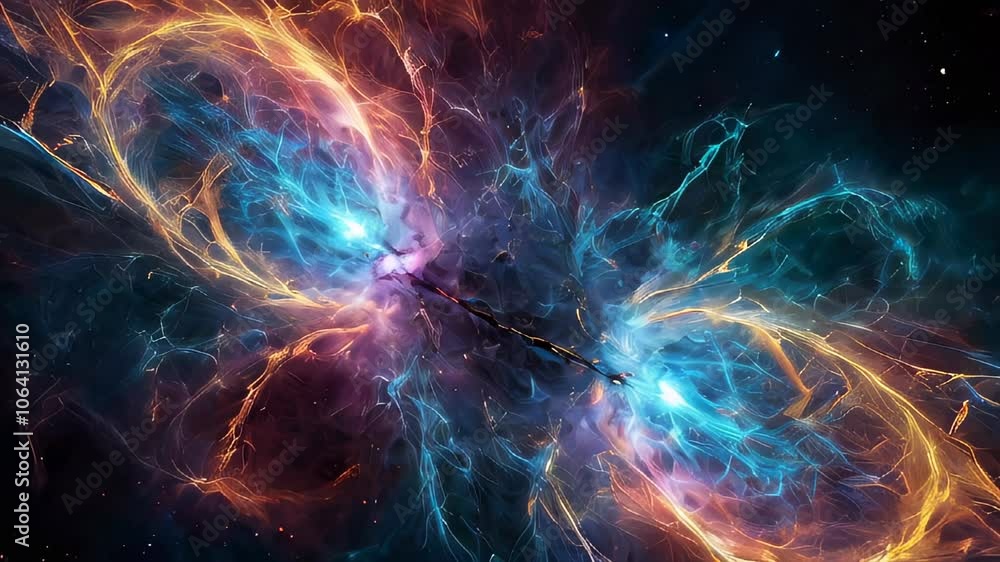 Explore the Mesmerizing Beauty of a Gradient Light Nebula in Deep Space on a Cosmic Journey Explore the Mesmerizing Beauty of a Gradient Light Nebula in Deep Space on a Cosmic Journey