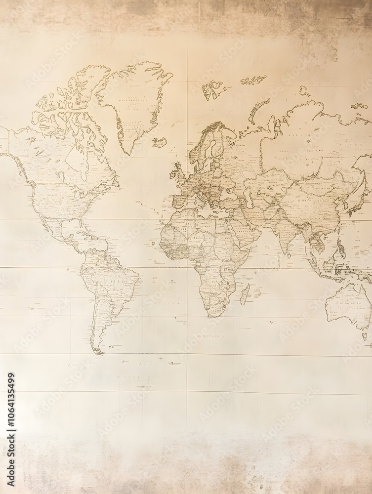 A background featuring an antique-style world map, with detailed line work and faded colors, adding a historical and adventurous vibe. A background featuring an antique-style world map, with detailed line work and faded colors, adding a historical and adventurous vibe.