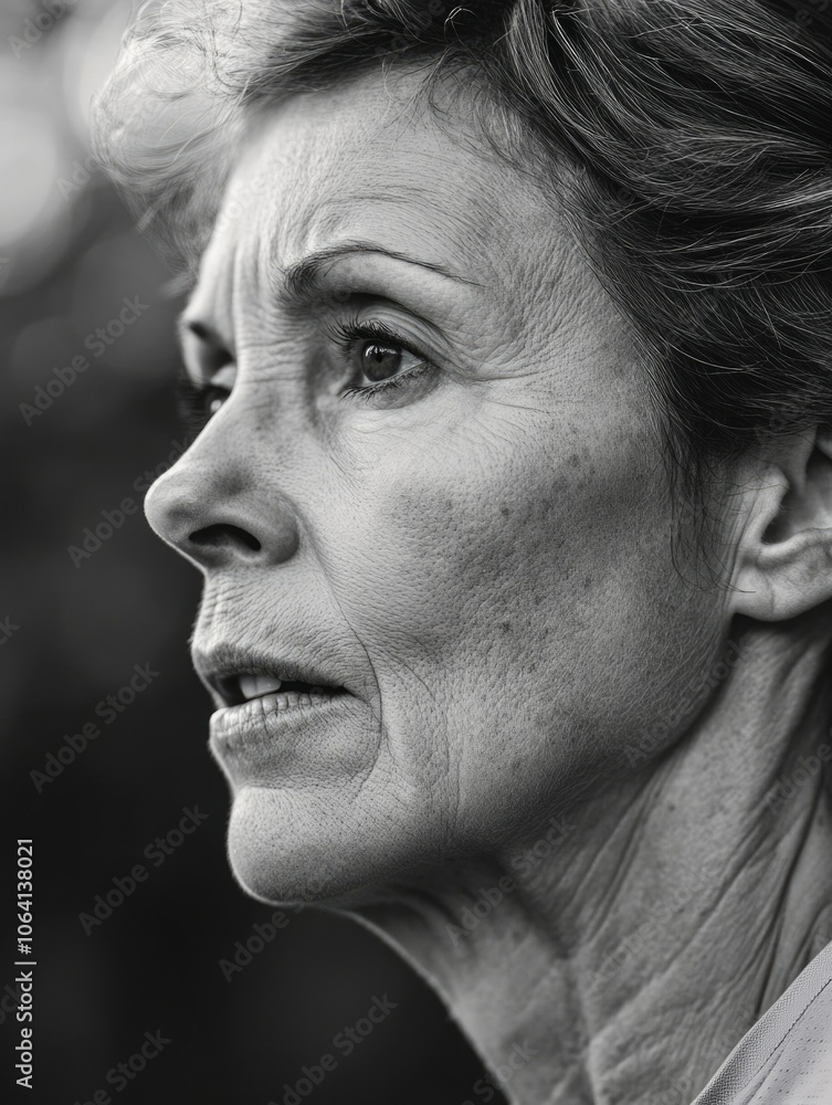 Serene Wisdom: A Portrait of Mature Wisdom Serene Wisdom: A Portrait of Mature Wisdom