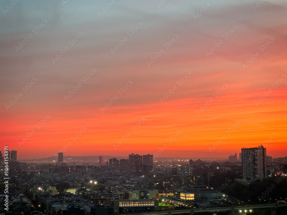 Fototapeta premium New Jersey sunset