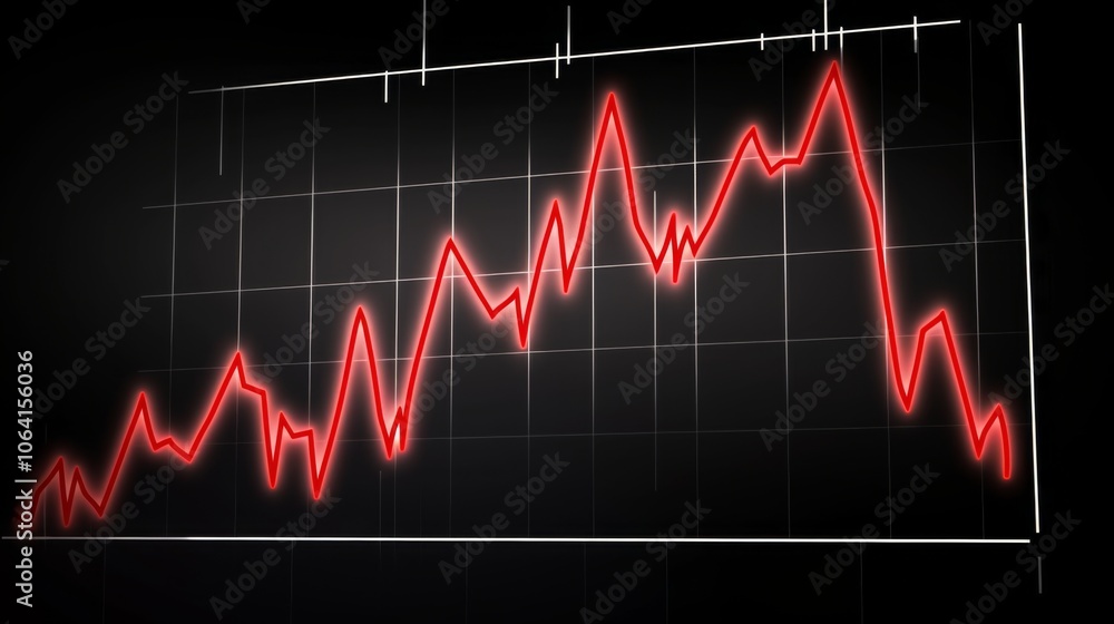 A graph showing an upward trend in sales with a red arrow pointing upwards and a bar chart displaying growth over time. A graph showing an upward trend in sales with a red arrow pointing upwards and a bar chart displaying growth over time.
