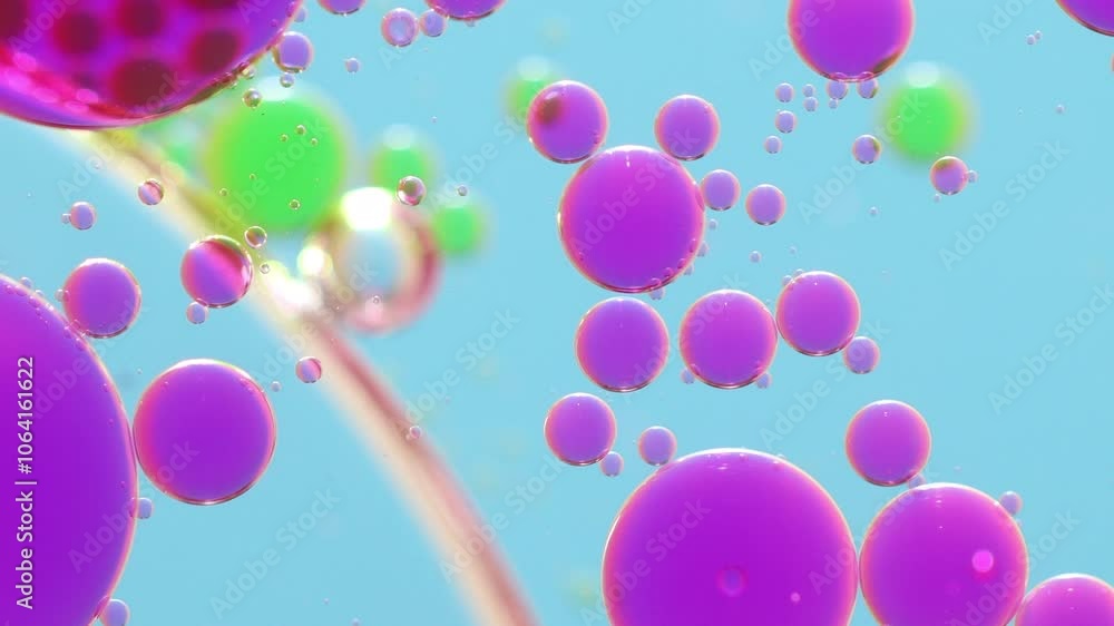 The abstract colorful of oil and water moving in the background. The abstract colorful of oil and water moving in the background.