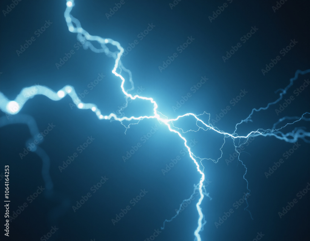 lightning concept. Generative ai. lightning concept. Generative ai.