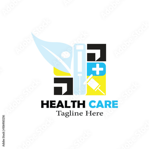 health care logo design template