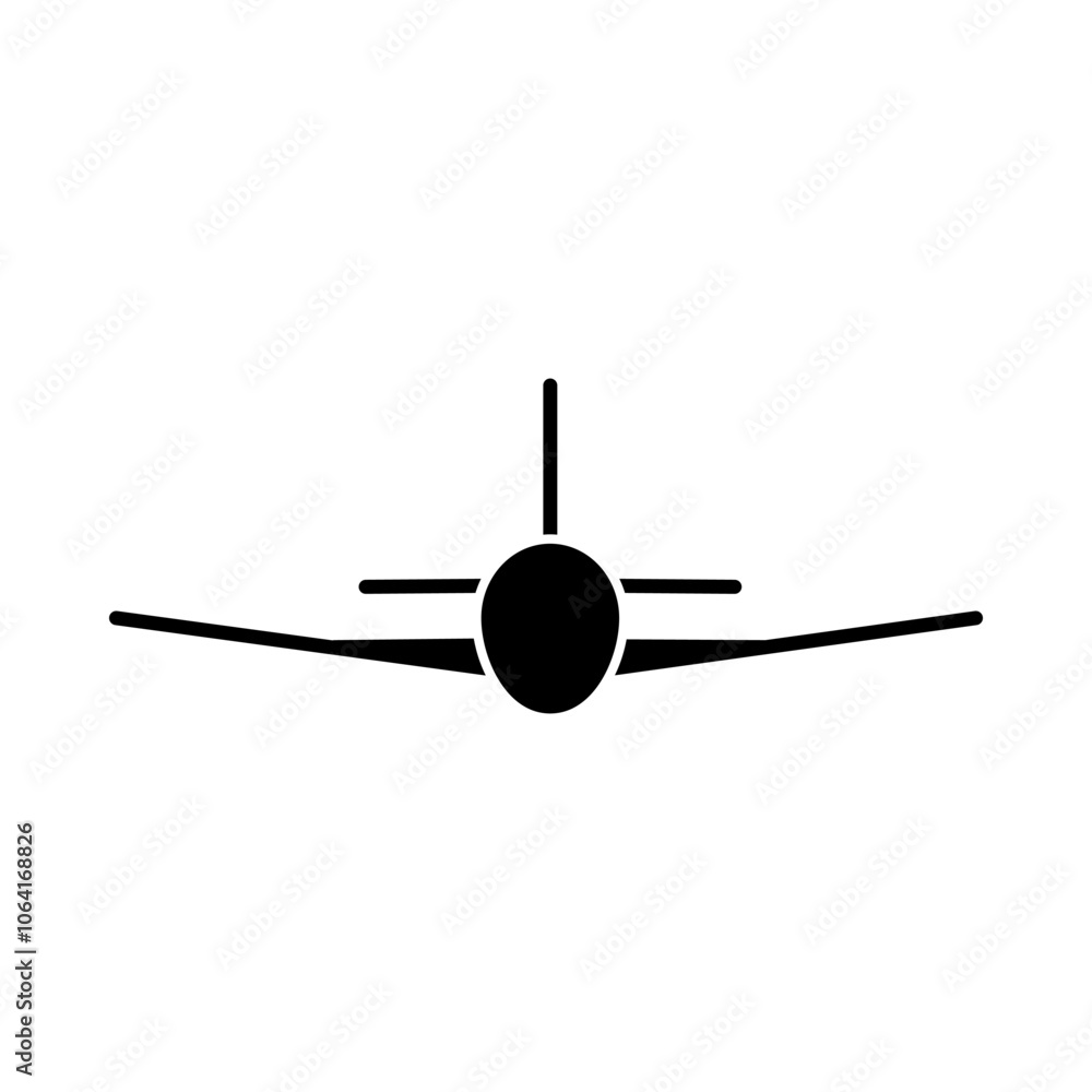 Plane icon template Plane icon template