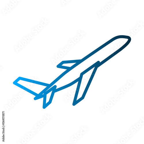 Plane icon template