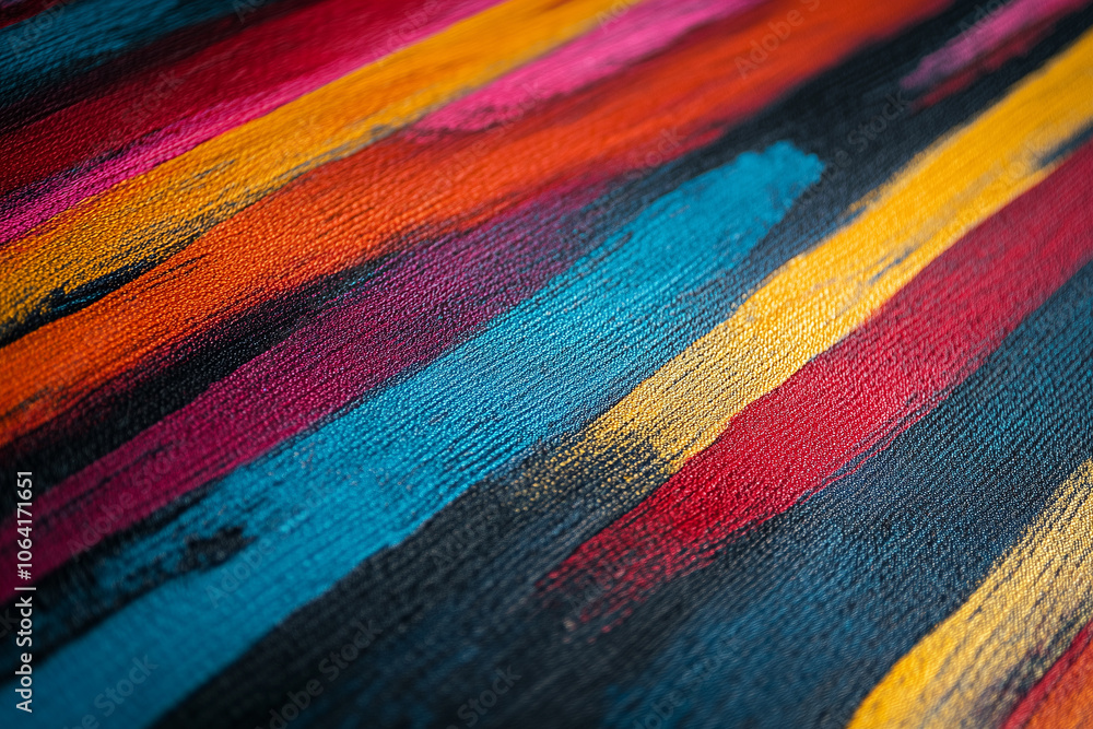 Colorful abstract lines on dark background Colorful abstract lines on dark background