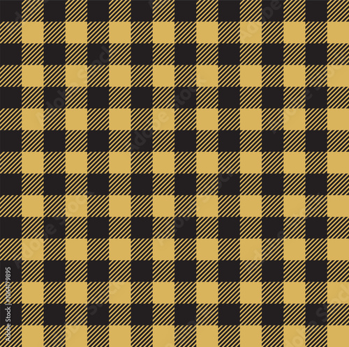 Yellow buffalo plaid seamless pattern design. Lumberjack plaid, Checkered Papers, Tartan, Plaid