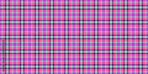 Website texture background plaid, masculine seamless pattern check. Mother textile tartan vector fabric in teal and pink colors.