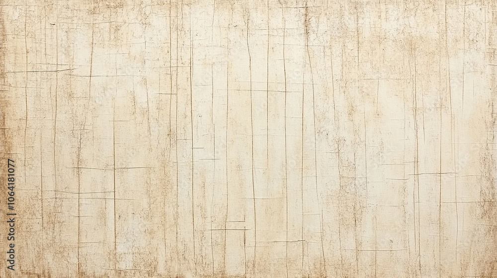 Antique beige canvas texture with faded lines and creases Antique beige canvas texture with faded lines and creases