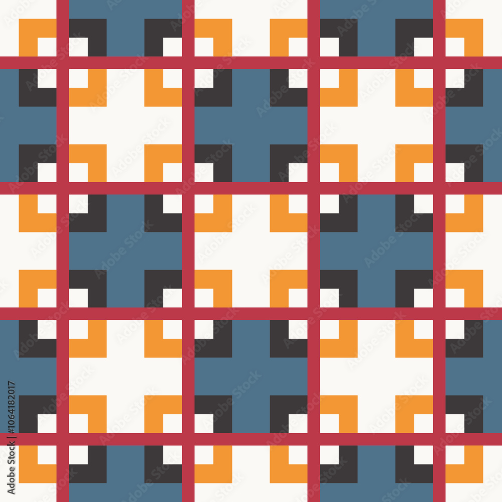 Abstrakcyjny geometryczny wzór. Bezszwowe wektorowe tło. Kolorowa tekstura. Abstrakcyjny geometryczny wzór. Bezszwowe wektorowe tło. Kolorowa tekstura.