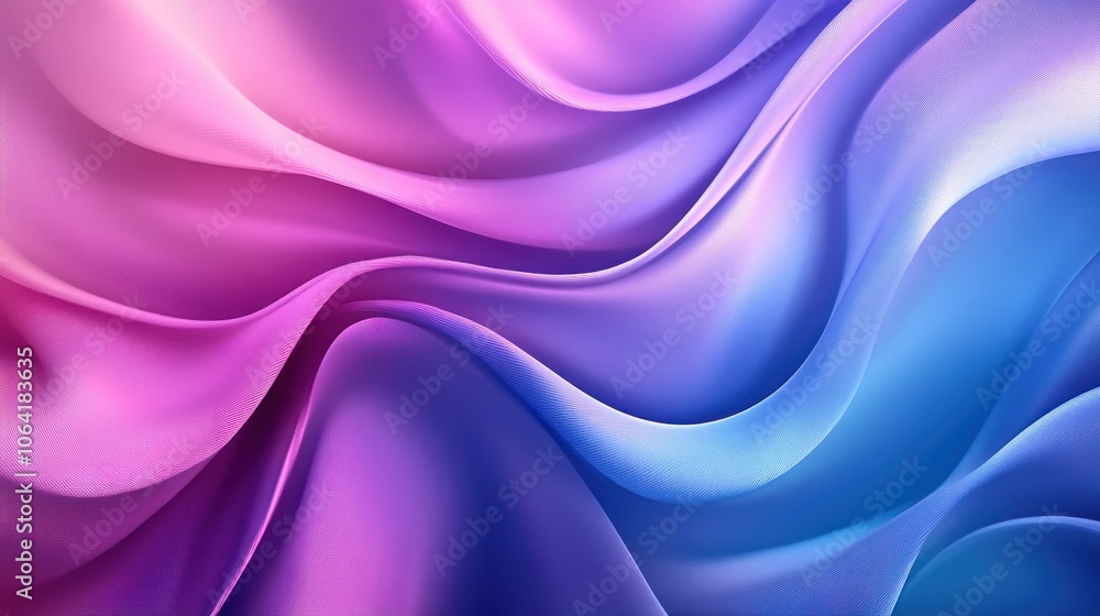 A blue and pink fabric with a wave pattern. The blue is the dominant color. The pink is in the background A blue and pink fabric with a wave pattern. The blue is the dominant color. The pink is in the background