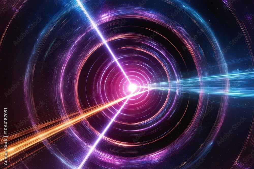 Quantum Velocity and Cosmic Warp with Luminous Radiant Paths at the Event Horizon Quantum Velocity and Cosmic Warp with Luminous Radiant Paths at the Event Horizon